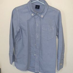 Boys long sleeve button down shirt